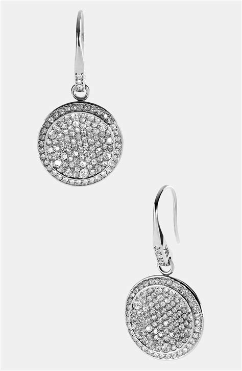 michael kors earrings ebay|Michael Kors silver drop earrings.